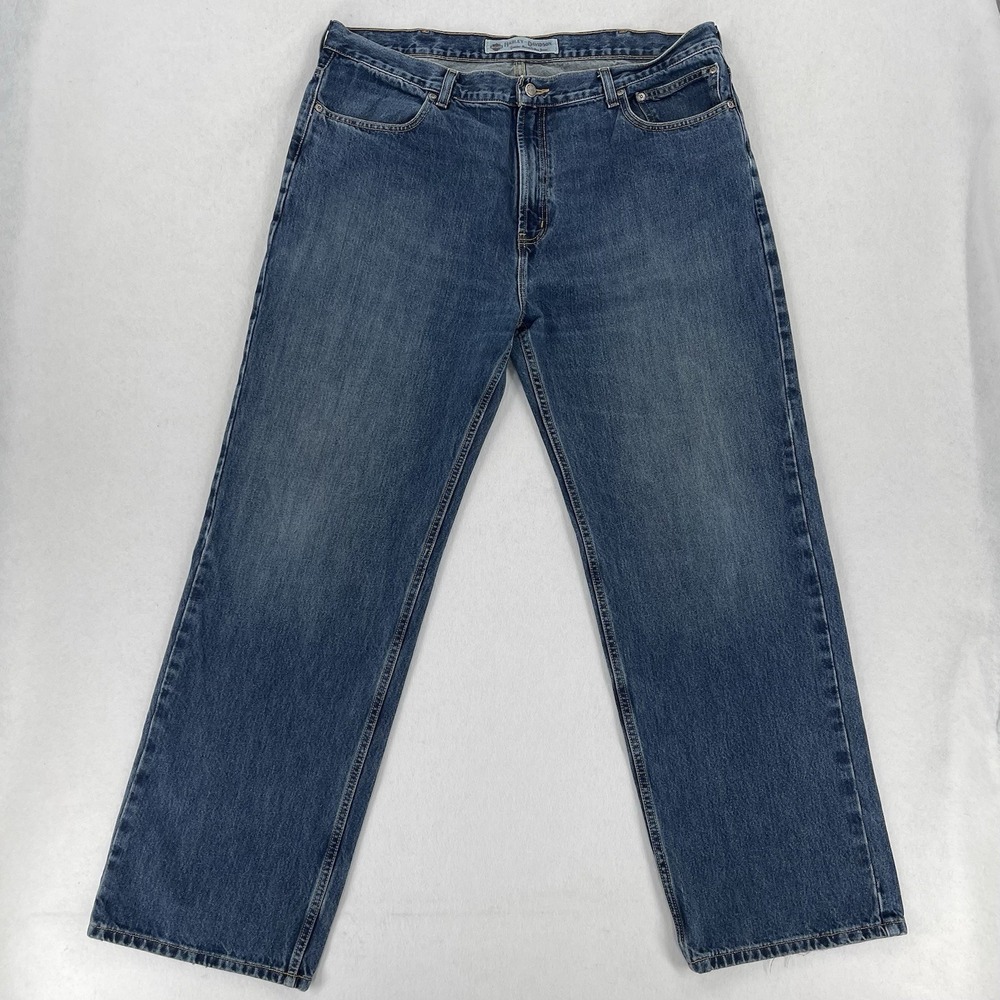 Harley Davidson Jeans Mens 40x32 (Fits 40x31) Blue Denim Straight Leg